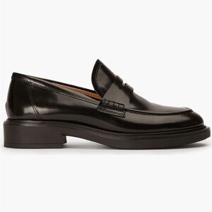 Tony Bianco Women's Cherish Penny Loafers in Black Patent Leather Size 7